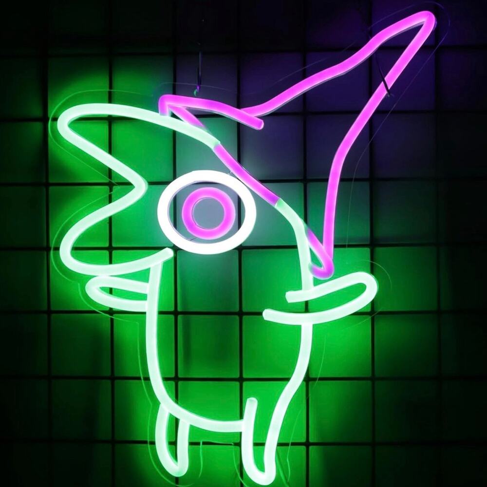 Adult Swim Smiling Friends Glep Neon Sign Night Light Room Wall Decor